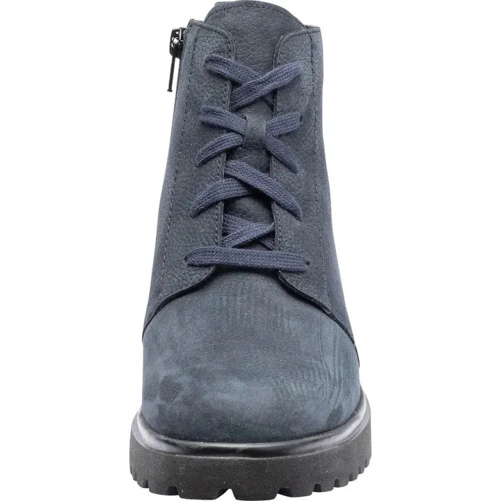 Waldlaufer Women's H-Luise Navy Nubuck