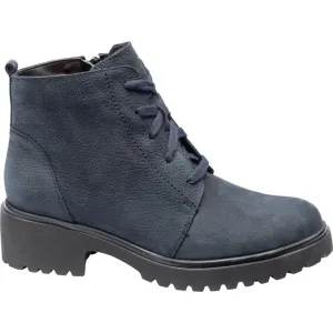 Waldlaufer Women's H-Luise Navy Nubuck
