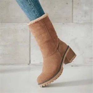 Women Winter Fur Warm Snow Boots