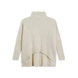 Women Wmk-Joilla-Funnel Neck Jumper - Camel