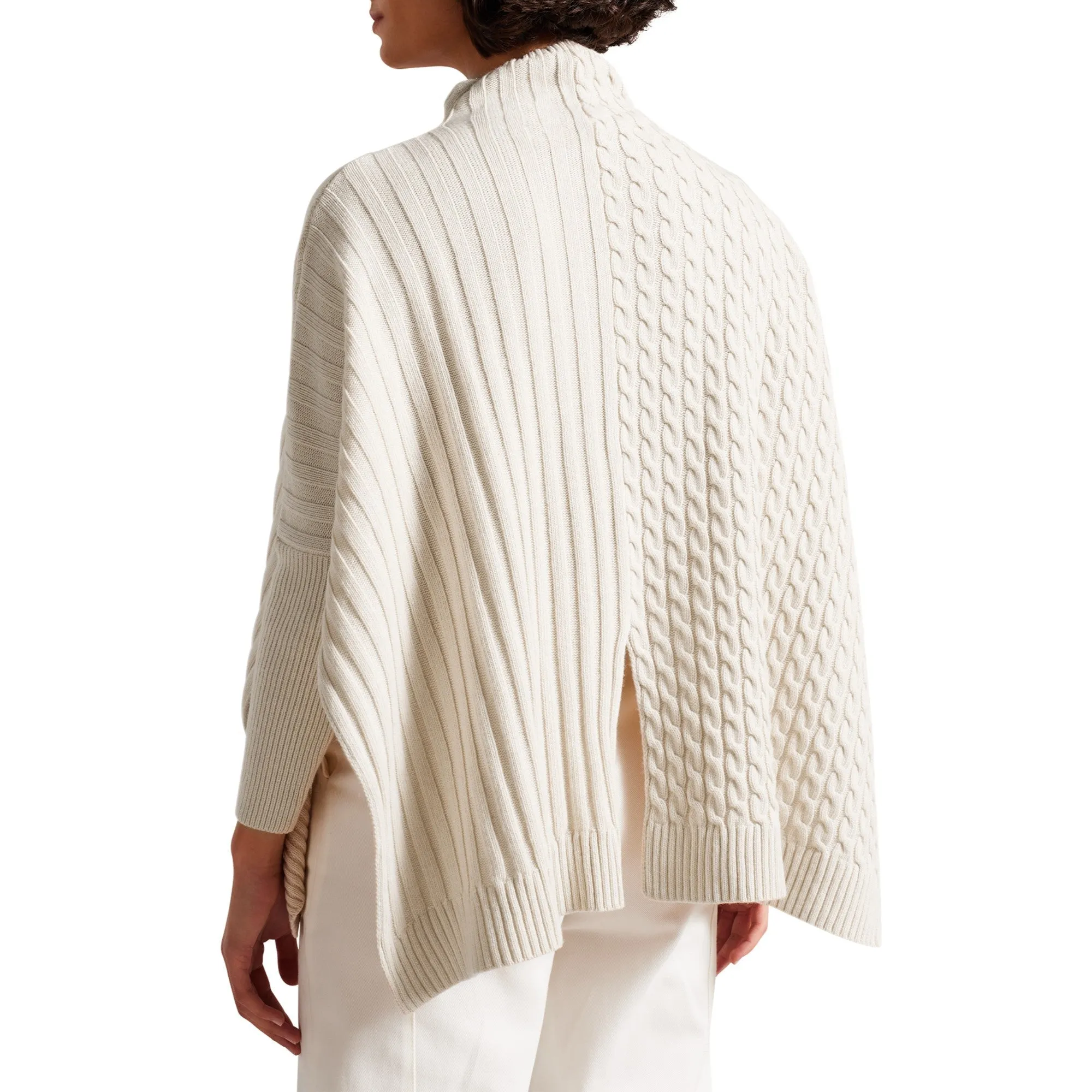 Women Wmk-Joilla-Funnel Neck Jumper - Camel