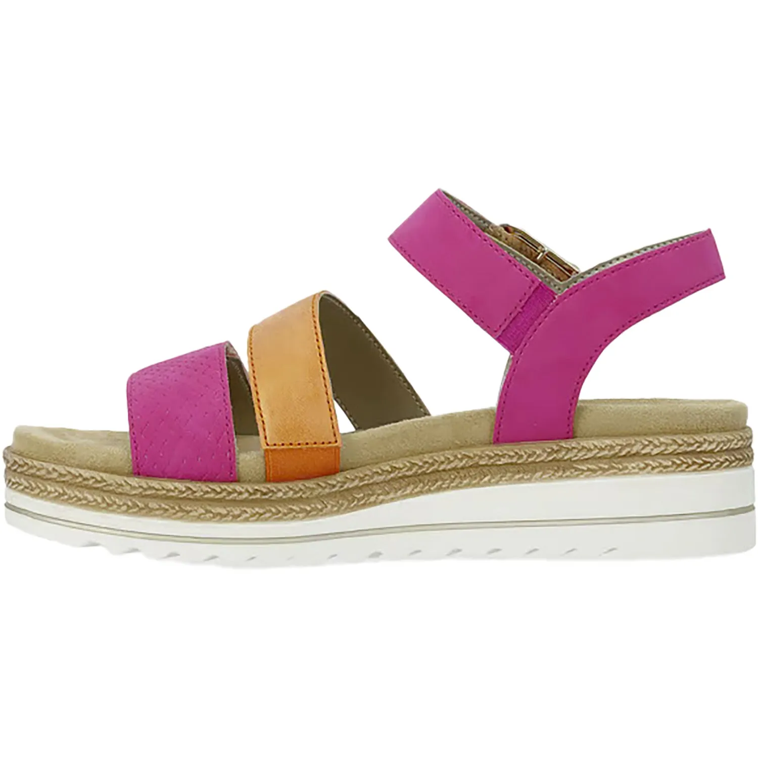 Women's Remonte D0Q55-31 Magenta/Orange Synthetic