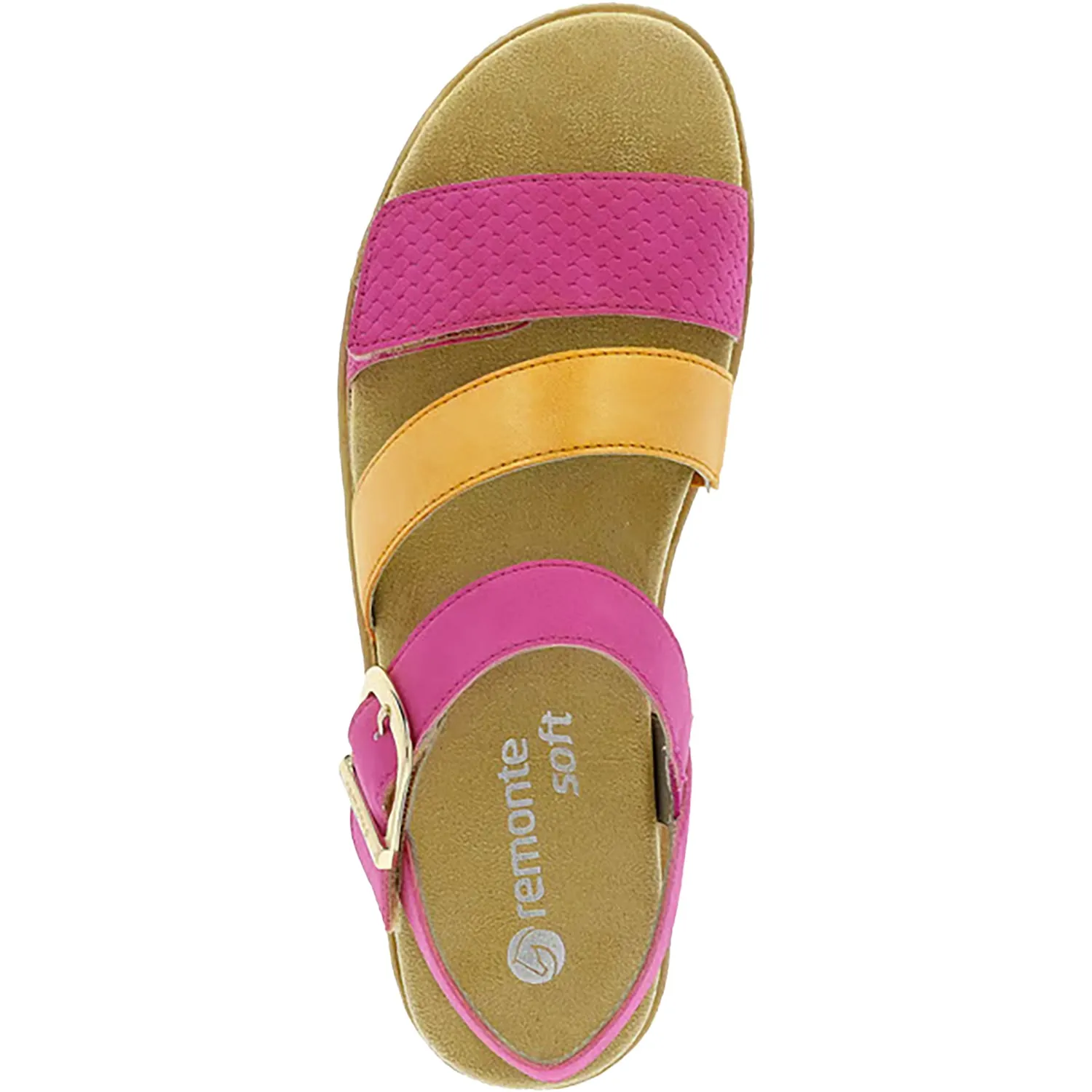 Women's Remonte D0Q55-31 Magenta/Orange Synthetic