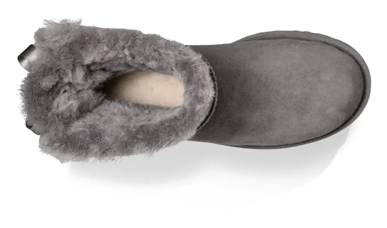Women’s UGG Mini Bailey Bow II – Cozy Sheepskin Boot with a Feminine Touch
