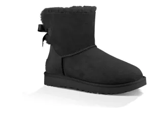 Women’s UGG Mini Bailey Bow II – Cozy Sheepskin Boot with a Feminine Touch